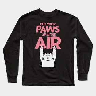 Funny Cats Pet Kitty Cat Miau Gift Long Sleeve T-Shirt
